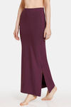Rosaline All Day Cut And Sew Saree Inskirt - Blackberry Wine — thumbnail 2